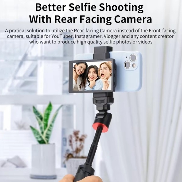 NWT YouTube Content Creator Back Camera Vlog Screen - Picture 4 of 6